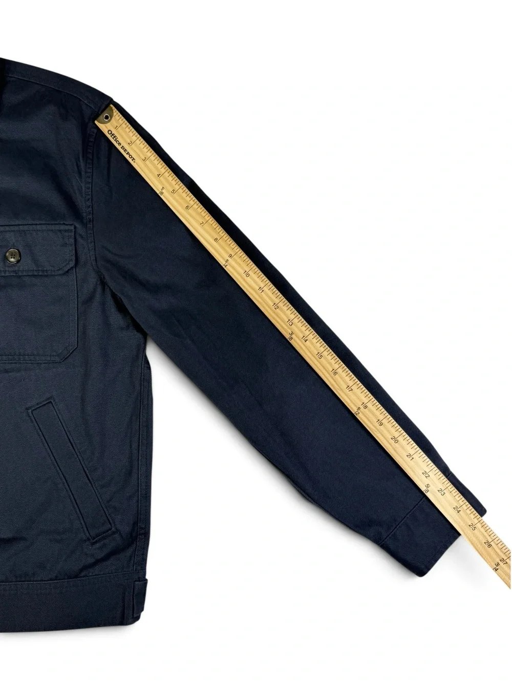 NWOT J. Crew Twill Station Jacket Navy Men’s Medium